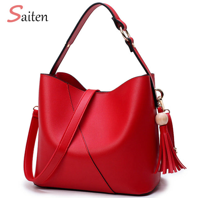 Red Leather Bag